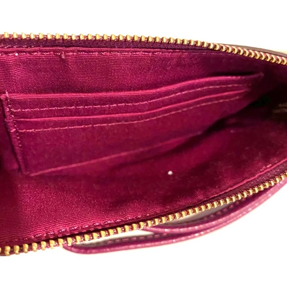 Coach pink leather wristlet bag - Picture 6 of 6